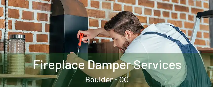  Fireplace Damper Services Boulder - CO