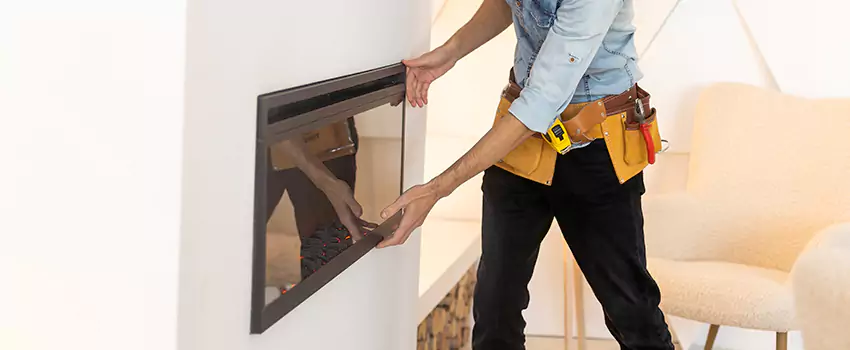 Metal Fireplace Installation in Boulder, Colorado