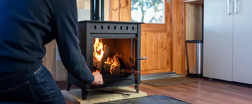 Open Hearth Wood Fireplace Installation in Boulder, CO