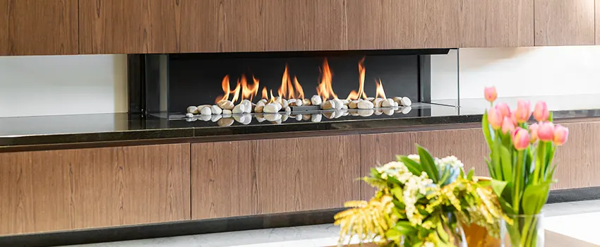 Double-height Fireplace Design Refurbishment in Boulder, Colorado