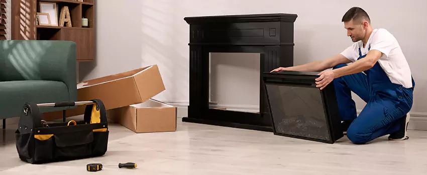 Old Rusted Metal Fireplace Repair And Replacement in Boulder, CO
